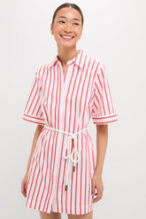 Red Stripe Maddie Mini Dress