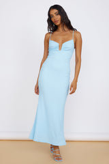 La Bella Vita Midi Dress Blue