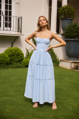 Mandy More Maxi Dress Blue