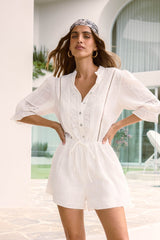 Lola Playsuit White
