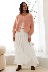 Ice Queen Knit Cardigan Pink