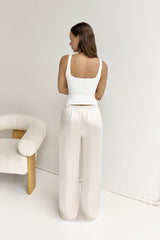 BASE Everyday Staple Singlet Top White
