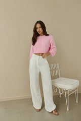 Cloud Nine Fluffy Cardigan Pink