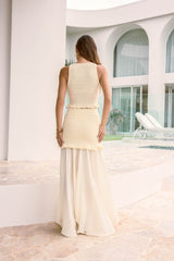 Dear Valentine Maxi Skirt Cream