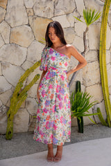 See You There Midi Dress Pink