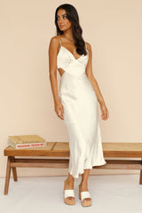 Waiting For You Maxi Dress Champagne