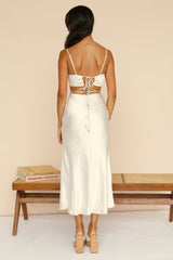 Waiting For You Maxi Dress Champagne