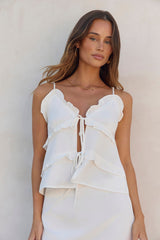 Wave Chaser Top White